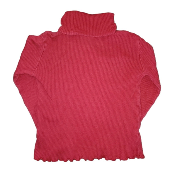 Old NAVY red long sleeve turtleneck - Picture 4 of 4